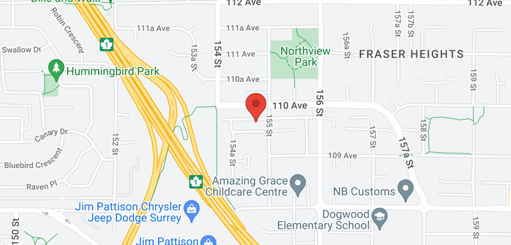 map of 15468 110TH AVENUE